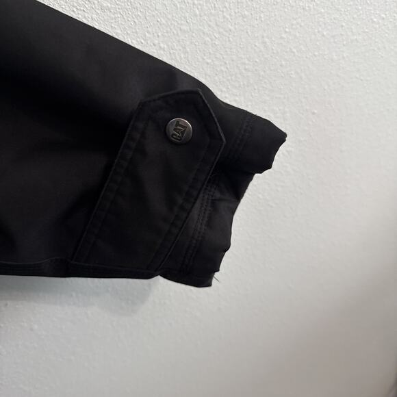 CAT Caterpillar Workwear Men’s Jacket Black Hooded Quilted Lined Insulated 2XL - Picture 3 of 6